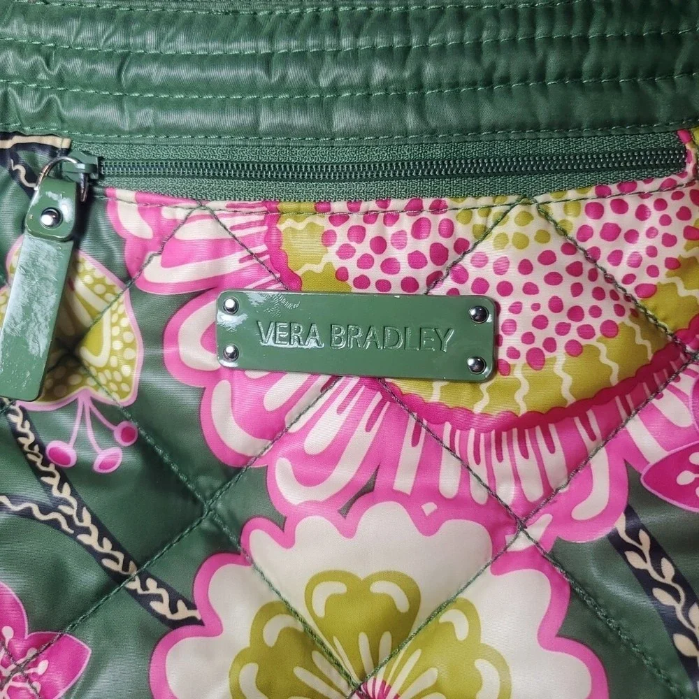 Vera Bradley Puffy Crossbody Shoulder Bag Olivia Pink Retired 2013